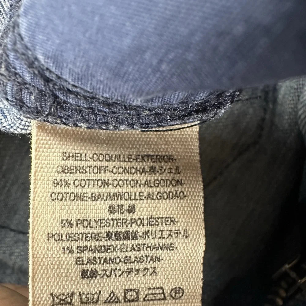 Free‎ People Denim Overalls Women's Size 2 Jump suit Boho Festival Retro Western - Picture 16 of 16